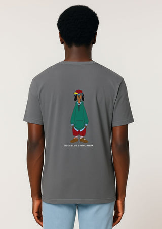 Camiseta Gris Algodón Orgánico Urban Dog