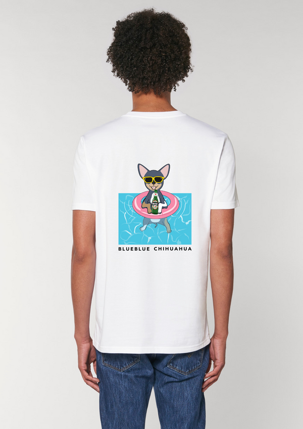 Camiseta Algodón Orgánico Chihuahua de Vacaciones