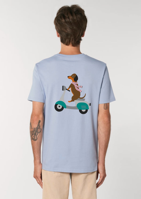 Camiseta Algodón Orgánico Perro Motero A