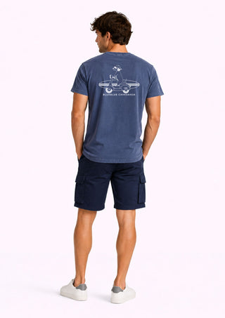 Organic Cotton Vintage Rose Dachshund T-shirt