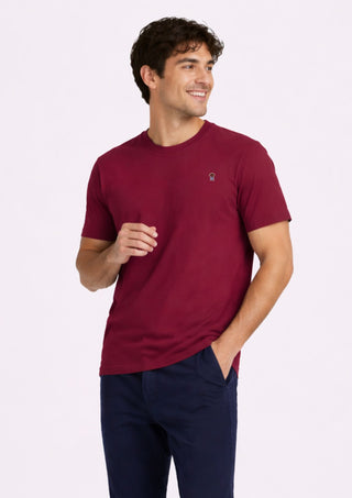 Camiseta Algodón Orgánico Granate