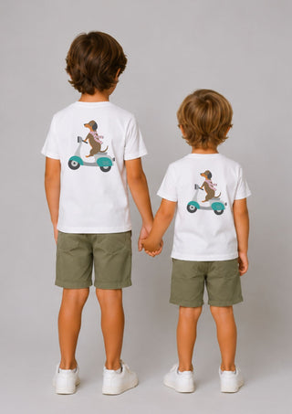 Motoro dog t -shirt