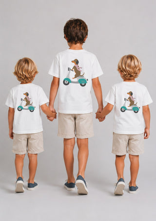 Motoro dog t -shirt
