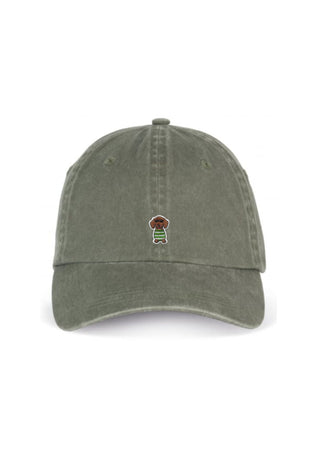 Gorra Algodón Orgánica vintage Khaki