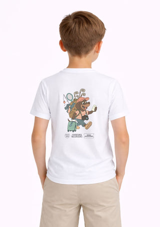 Camiseta kids Algodón Orgánico Modo Vacaciones