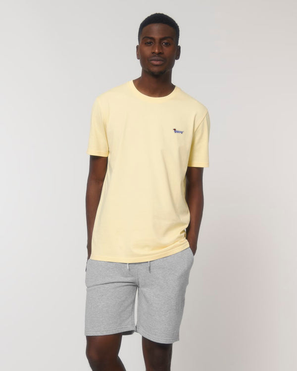 Dachshund Yellow Organic Cotton T-shirt