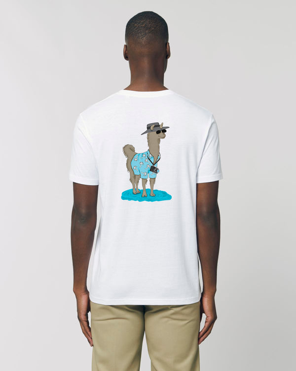 Camiseta Algodón Orgánico Llama Bahamas