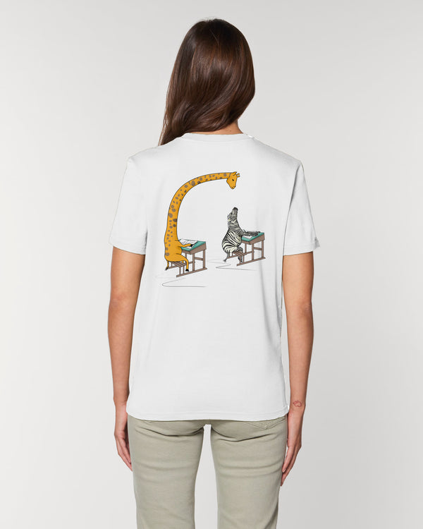 Giraffe In Class T -shirt